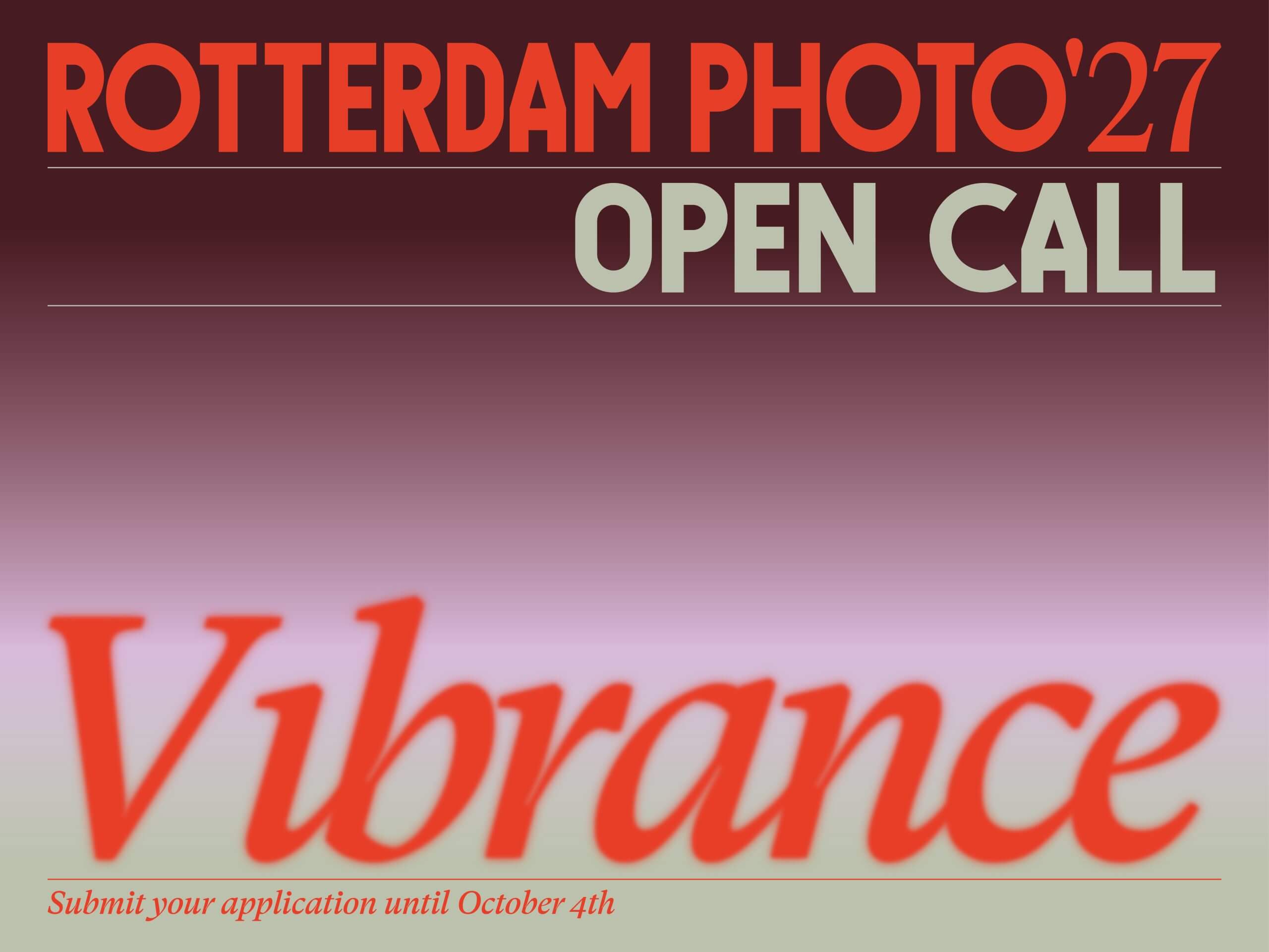 Rotterdam Photo – Vibrance